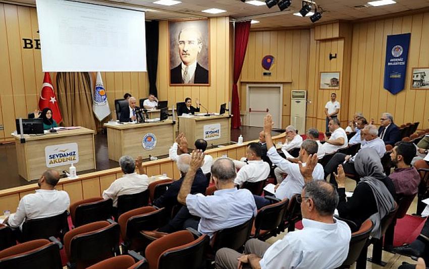 Akdeniz Belediye Meclisi Haziran Ayı İlk Oturumunu Düzenledi