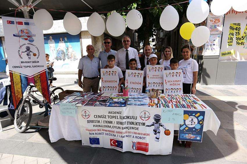 Mersin erasmus+ projelerindeki birinciliğini etkinliklerle kutladı