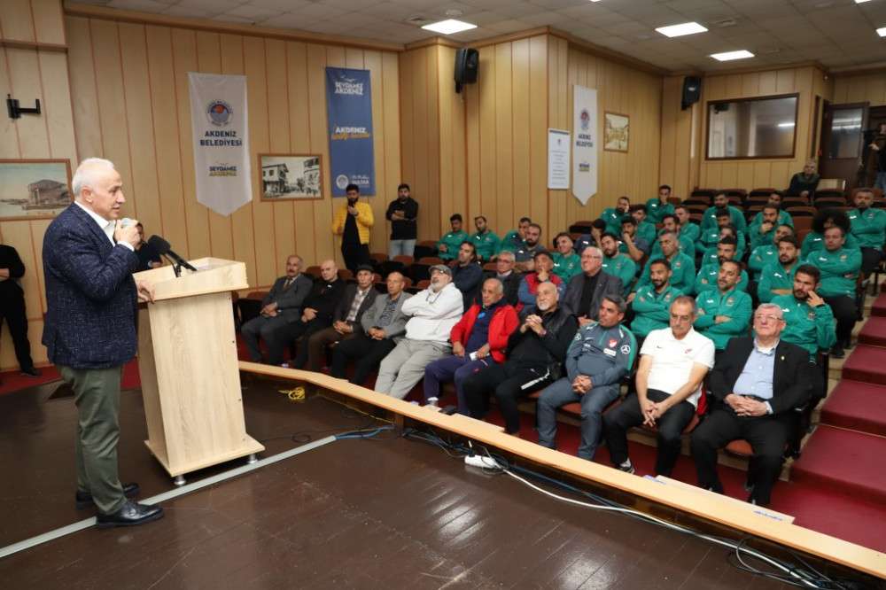 Başkan Gültak Akdenizdeki Spor Yatırımlarını TÜFAD Anlattı