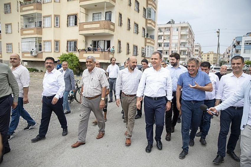 Başkan Seçer, Büyükşehir’in Tarsus’a Değer Katan Çalışmalarını Yerinde İnceledi
