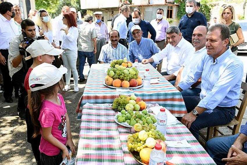 Se&ccedil;er, &Ccedil;amlıyayla&rsquo;da Mahalle Muhtarlarıyla Bir Araya Geldi
