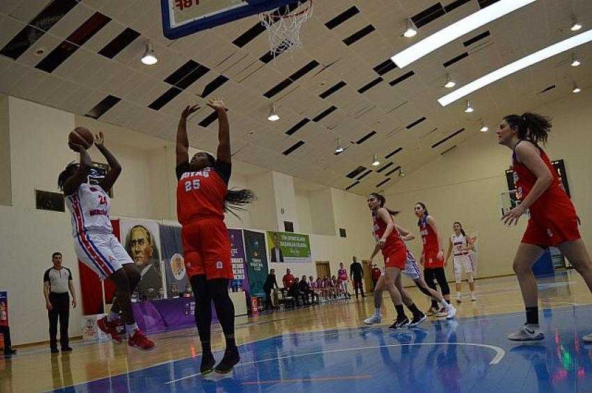 B&uuml;y&uuml;kşehir GSK Kadın Basket Ekibi, Botaş Gelişim&rsquo;i 72-71 Yendi