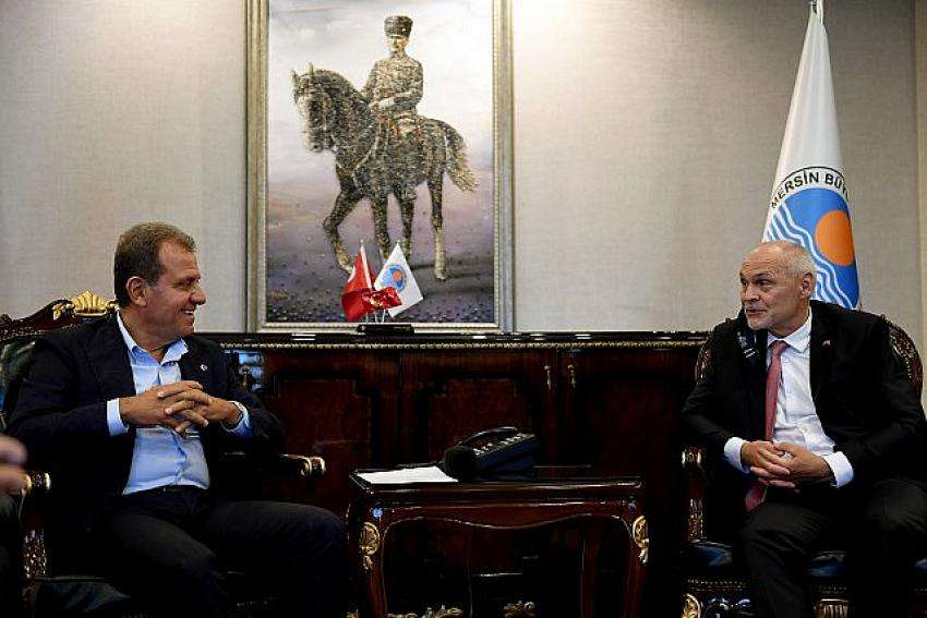 &Ccedil;ek Cumhuriyeti Ankara B&uuml;y&uuml;kel&ccedil;isi Pavel Vacek&rsquo;ten Başkan Se&ccedil;er&rsquo;e Ziyaret