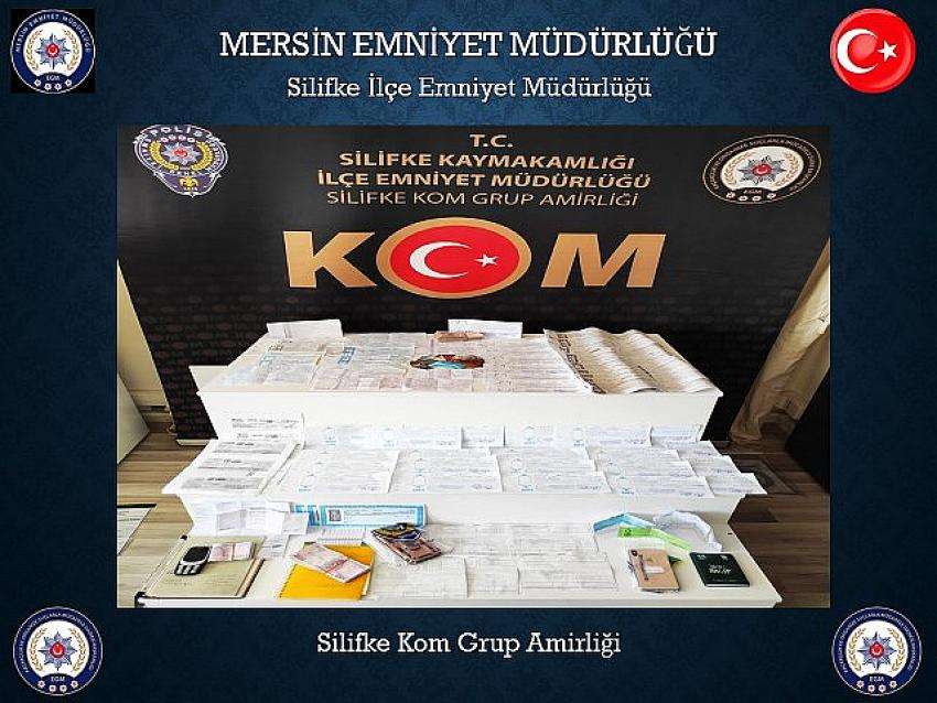 Silifke’de Tefecilik Yapanlara Operasyon