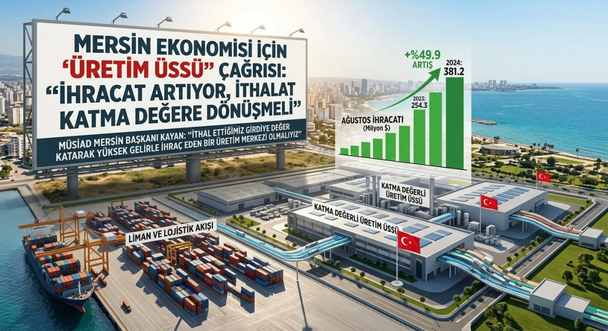 Mersin İ&ccedil;in Katma Değerli &Uuml;retim &Uuml;ss&uuml; &Ccedil;ağrısı