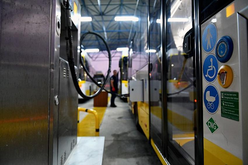 Mersin Büyükşehir, Cng’li Otobüsler İçin Doğalgaz Yakıt Dolum İstasyonu Kurdu