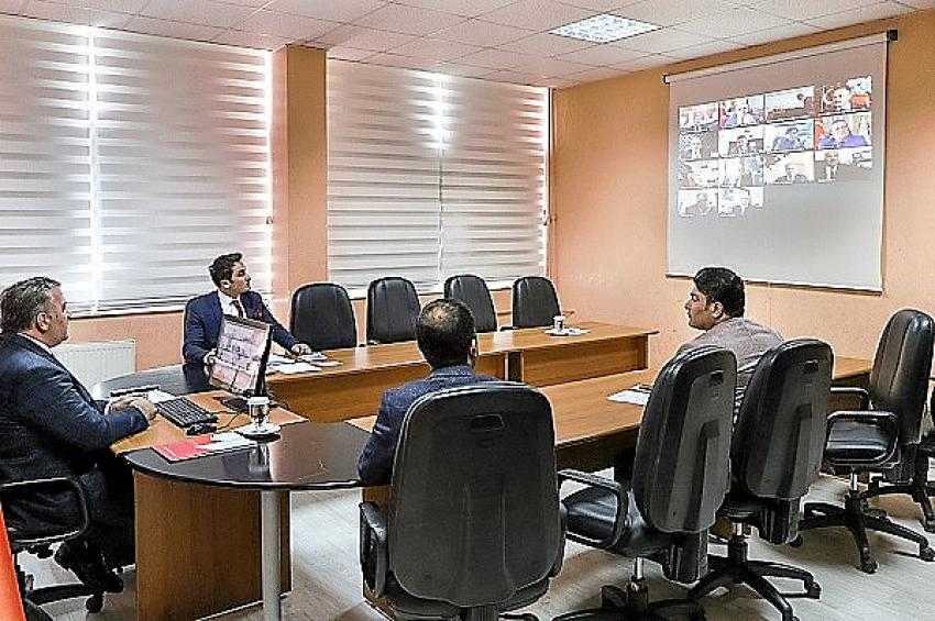 İlçe Millî Eğitim Müdürleri Toplantısı Telekonferans Yöntemi İle Yapıldı